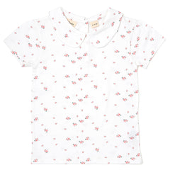 Peter Pan Short Sleeved T-Shirt - Floral