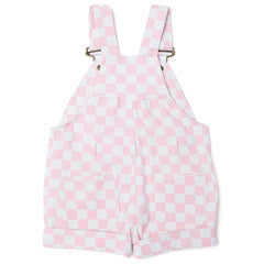 Checkerboard Shorts - Pink