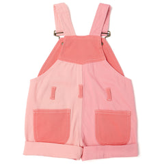 Tonal Colourblock Shorts - Pink