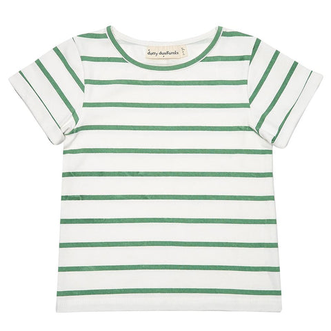 Green Stripe Summer T-Shirt