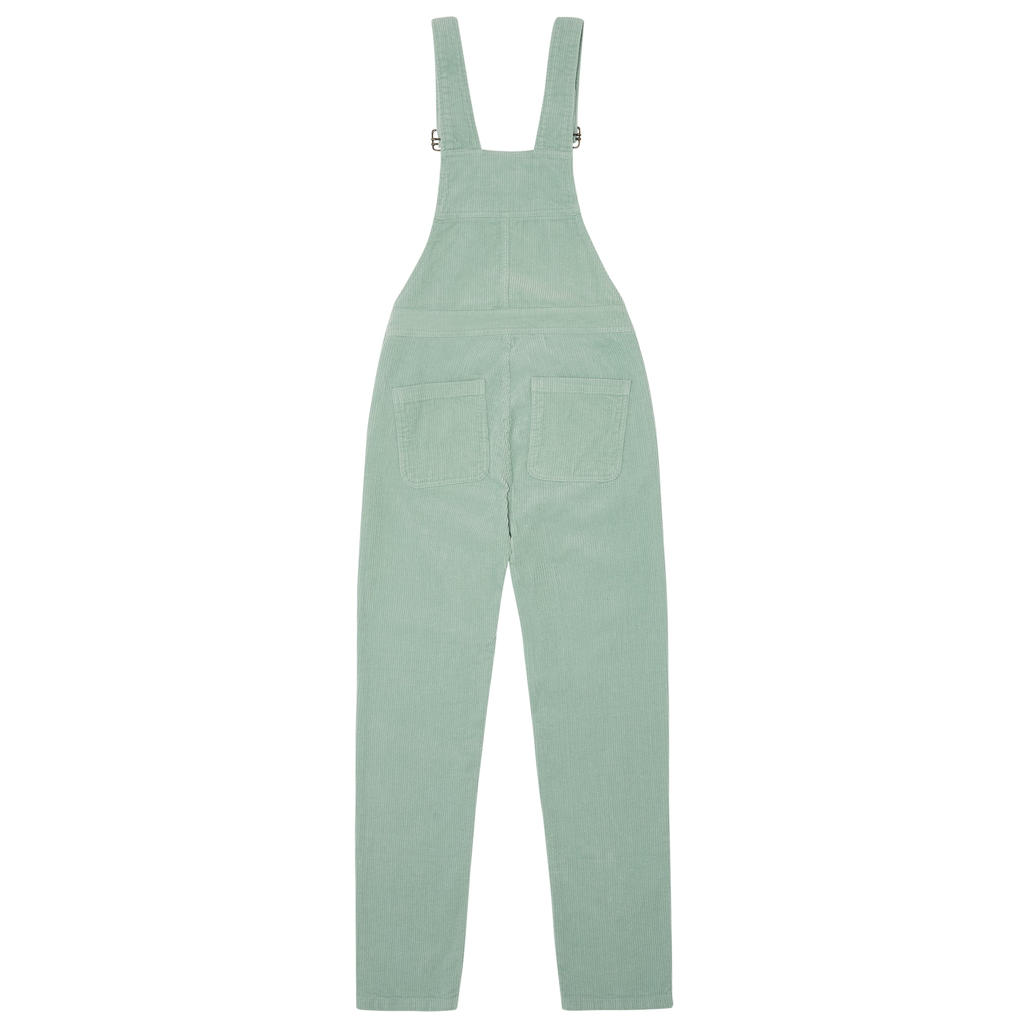 Adult Mint Chunky Cord Dungarees - Dotty Dungarees Ltd