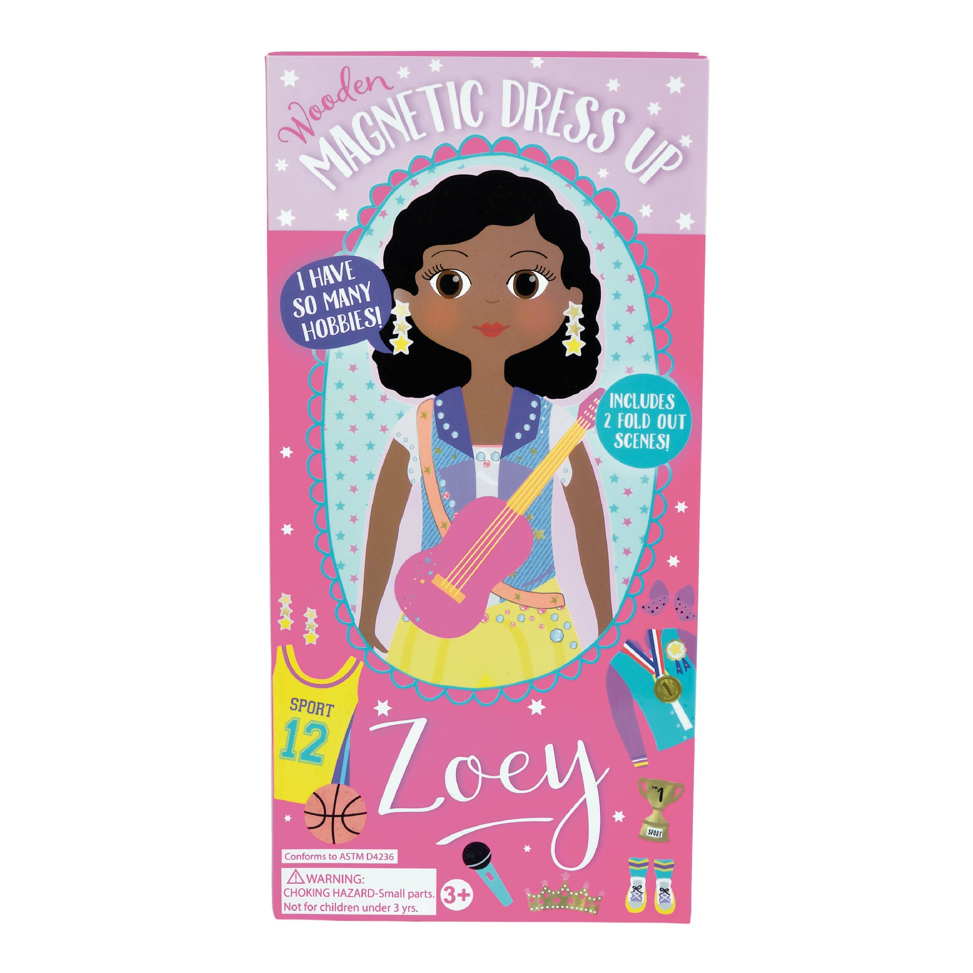 Magnetic Dress Up Character - Zoey