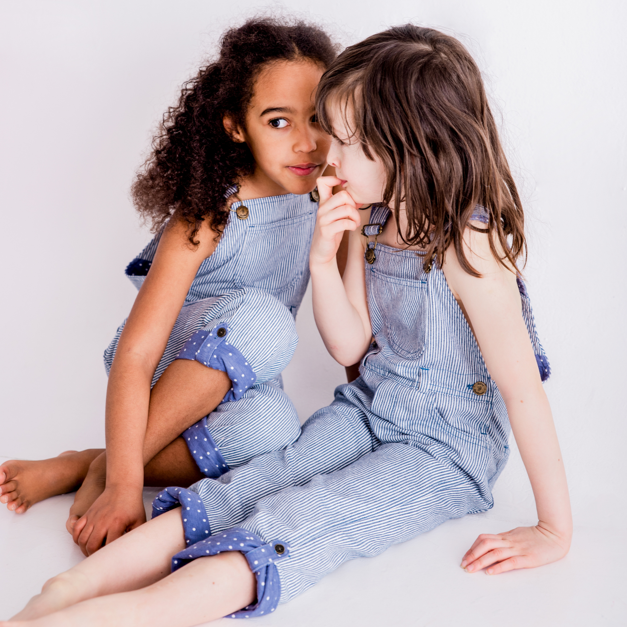 Otto Stripe Dungarees